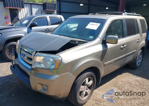 2011 Honda Pilot Ex-L from USA, damaged, VIN 5FNYF4H70BB104566